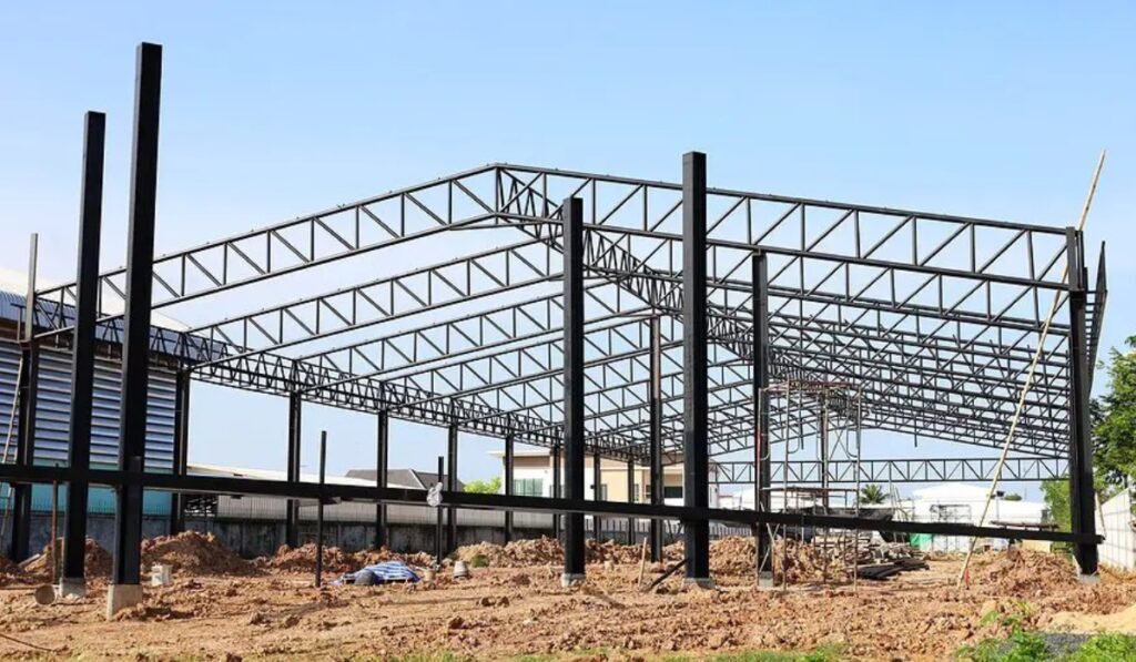Steel Structure Designs with Fabrication Drawings of StructEdge